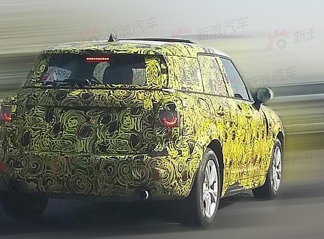 MINI COUNTRYMAN谍照