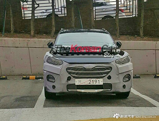 现代改款途胜谍照