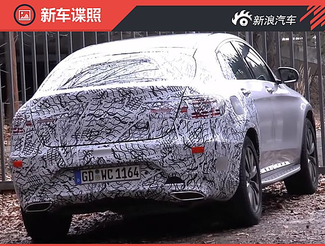 奔驰GLC Coupe 谍照