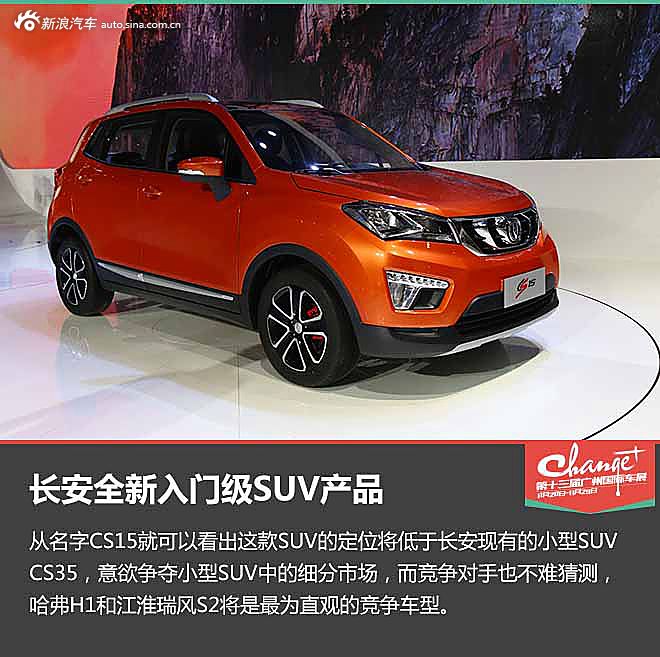 静态评测长安CS15