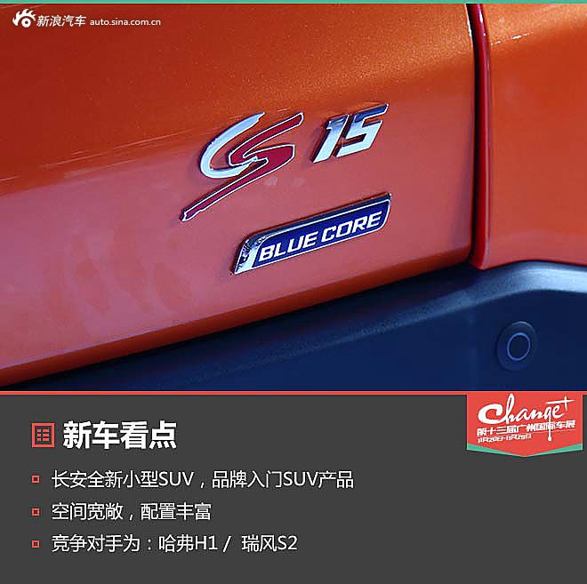 静态评测长安CS15