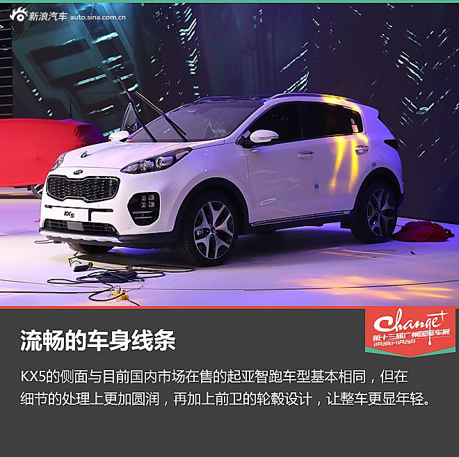 广州车展静态评测KX5