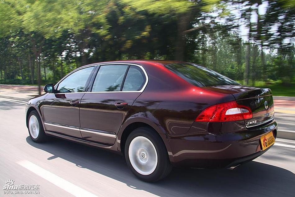 斯柯达superb昊锐试车图