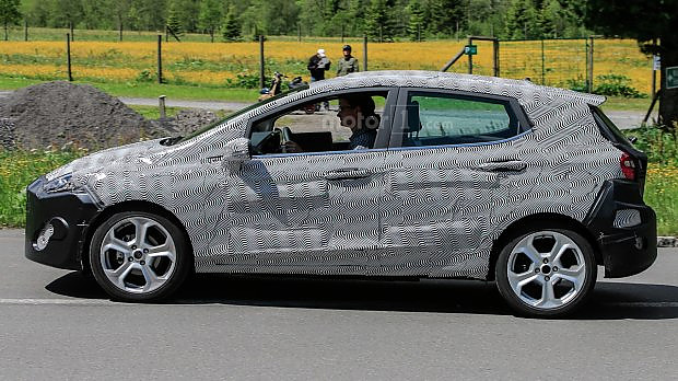 福特新款嘉年华谍照