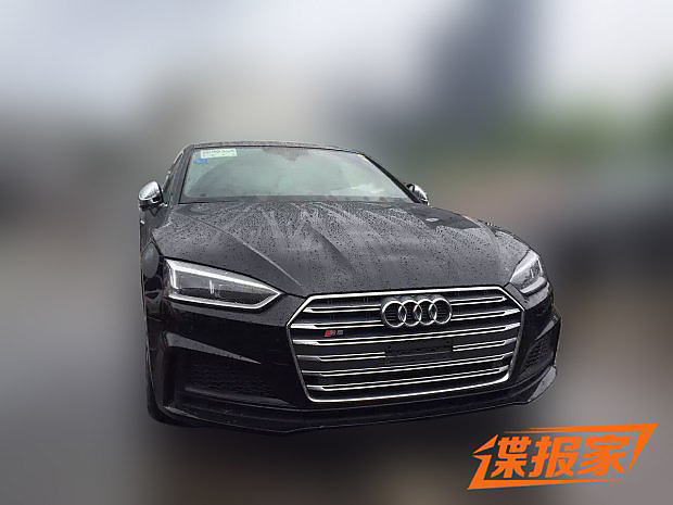 奥迪全新S5 Coupe国内谍照