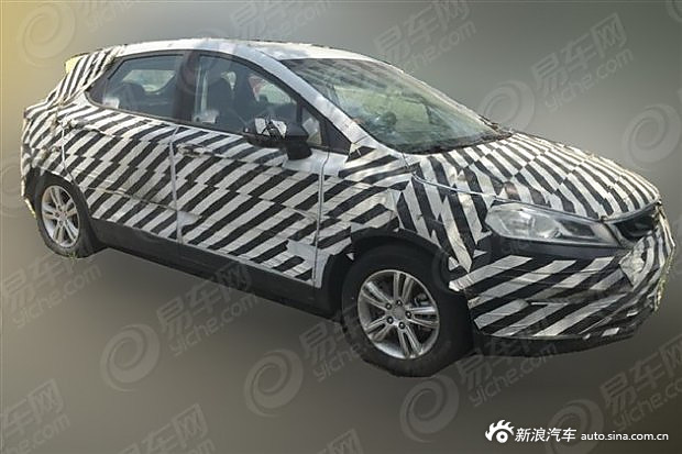 帝豪GS混动版谍照曝光