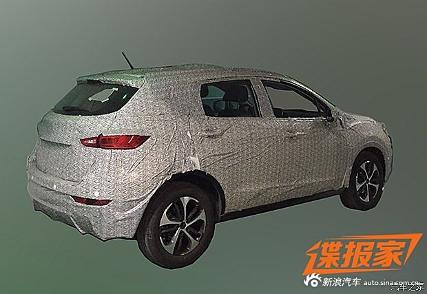 东风全新SUV伪装谍照