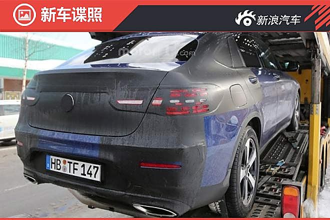 奔驰GLC Coupe最新谍照曝光 或3月底亮相