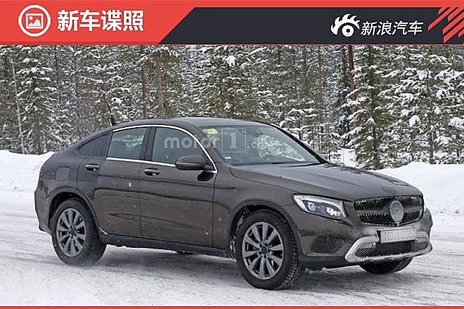 奔驰GLC Coupe最新谍照曝光 或3月底亮相