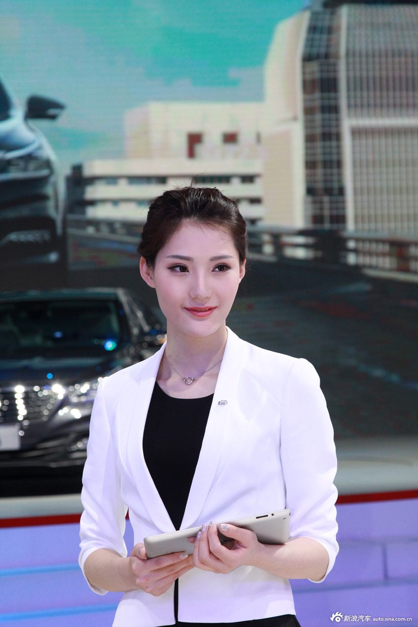 车模去哪了 看车展那些美女前台礼仪(1)_52089346_高清图集_车模资料
