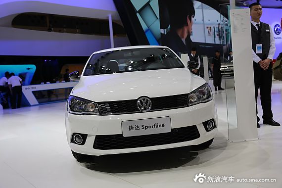 2014成都车展新车实拍：一汽大众捷达