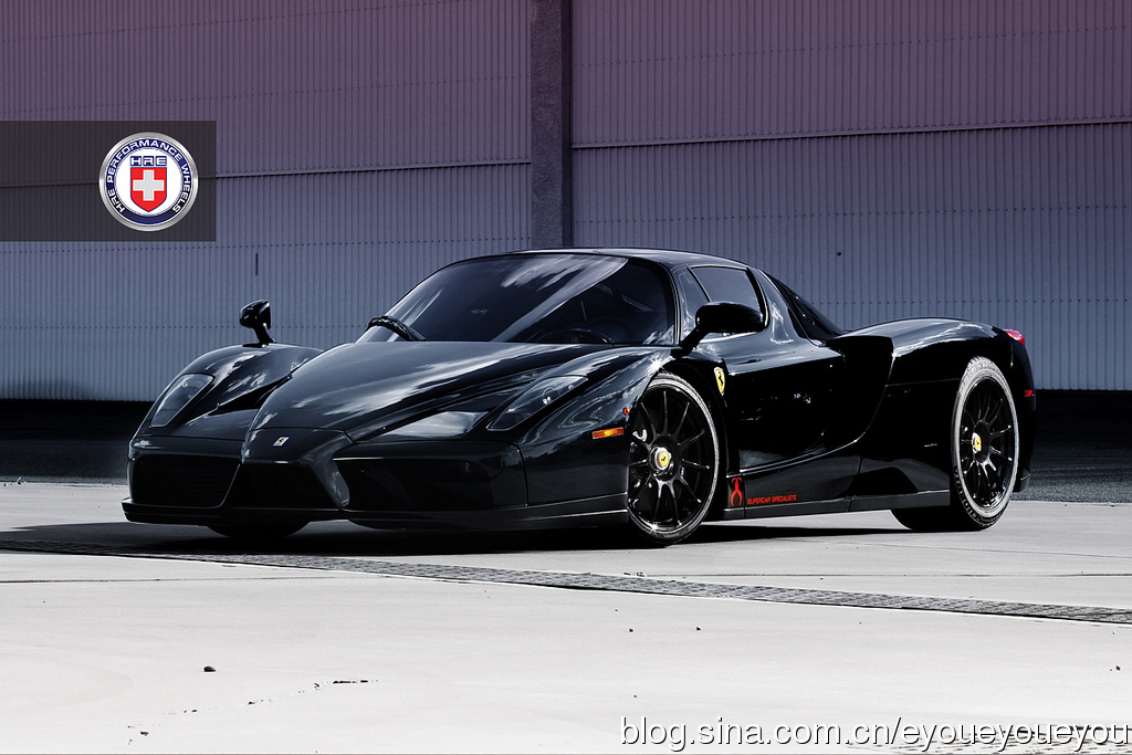 法拉利enzo亮黑轻量化套件