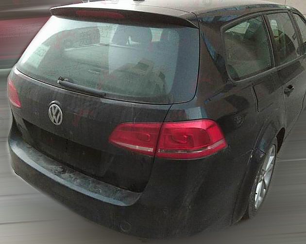 上海大众底盘测试车