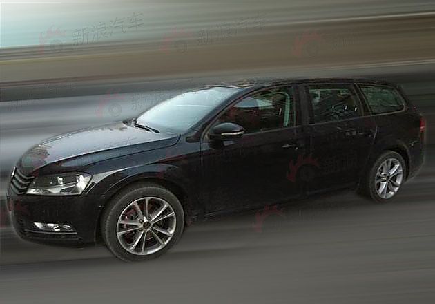 上海大众底盘测试车