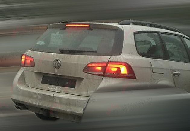 上海大众底盘测试车