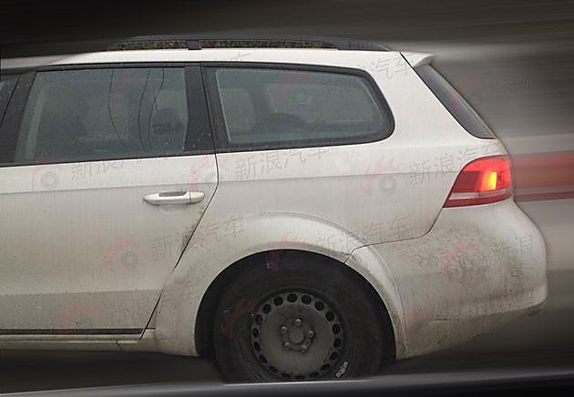 上海大众底盘测试车