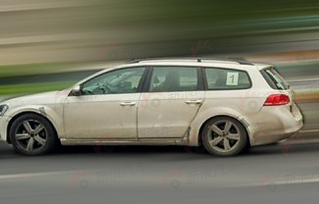 上海大众底盘测试车