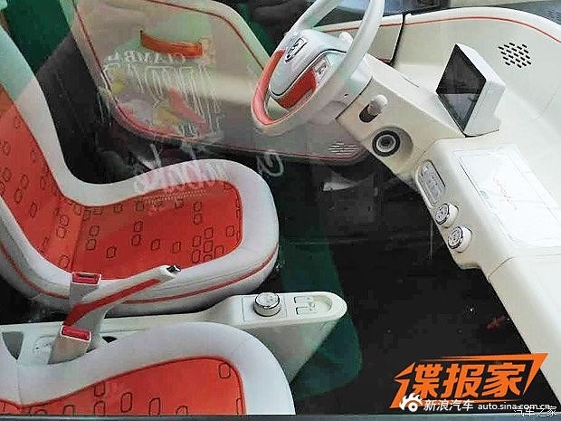 内外细节调整 宝骏E100最新实车图曝光
