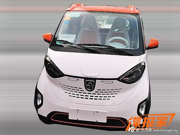 内外细节调整 宝骏E100最新实车图曝光