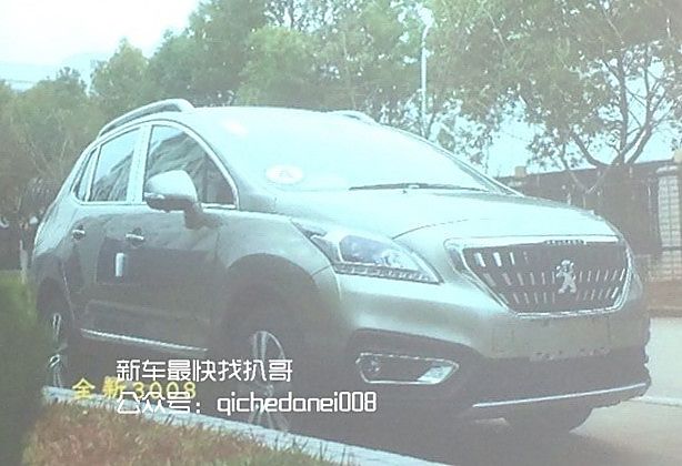 东风标致改款3008谍照曝光 北京车展首发