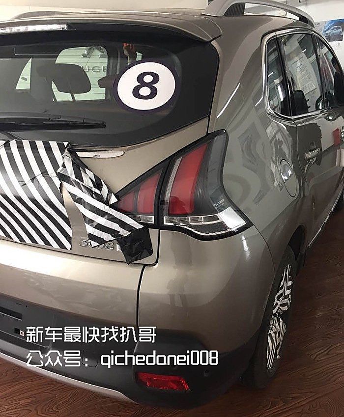 东风标致改款3008谍照曝光 北京车展首发