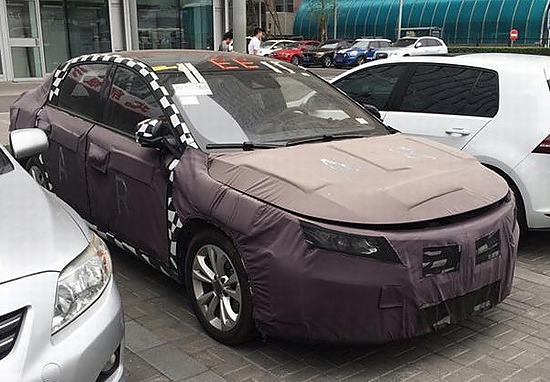 全新一代荣威550谍照曝光