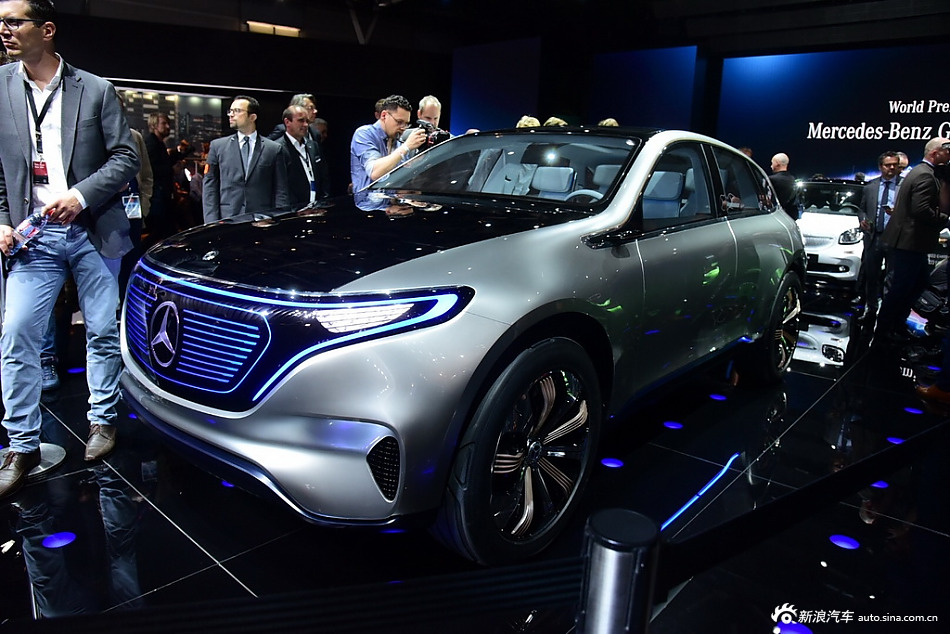 2016巴黎车展：奔驰电动SUV概念车发布
