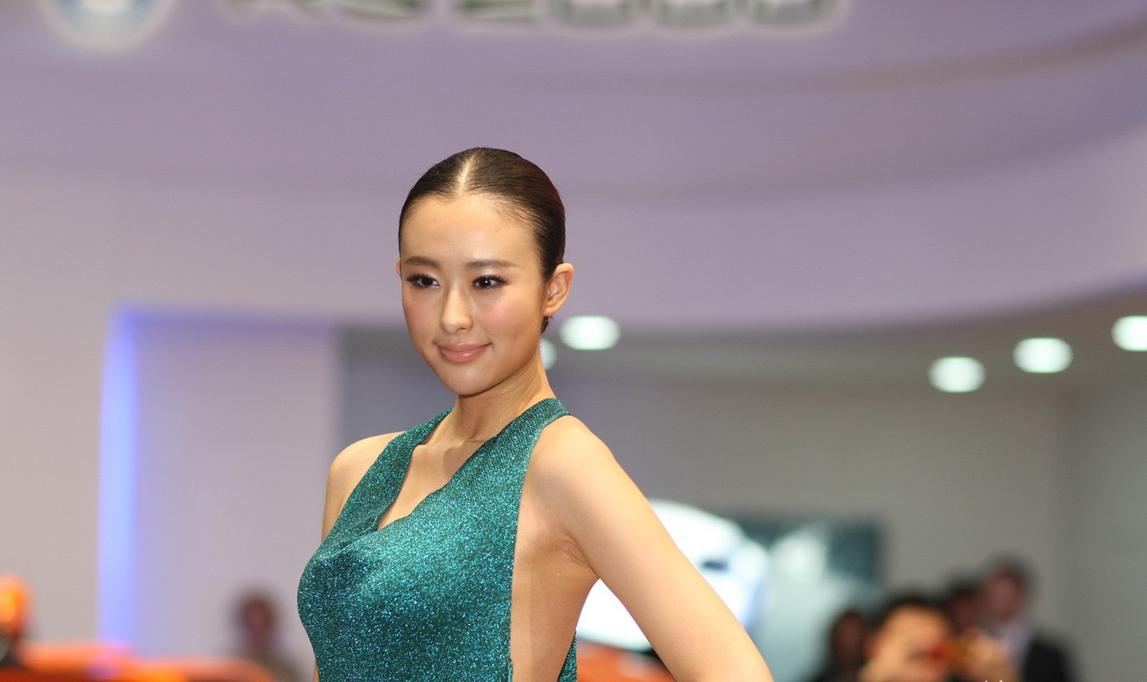 第一车模兽兽翟凌车展回顾三