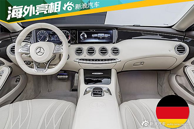 2016北美车展：梅赛德斯AMGS65敞篷版亮相