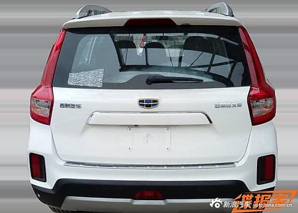 吉利新款GX7低位装谍照