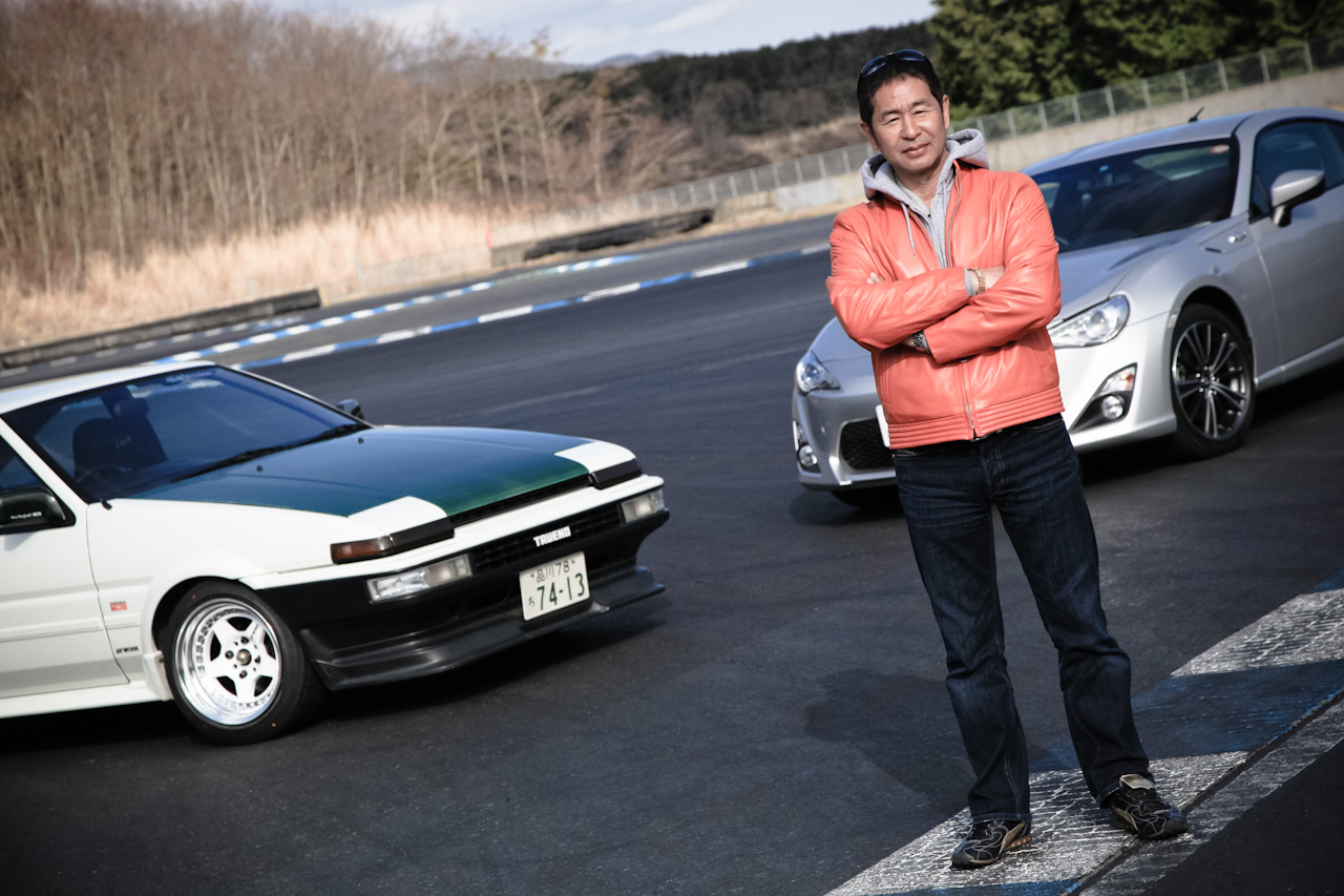日本实拍 漂移之父土屋圭市和他的座驾
