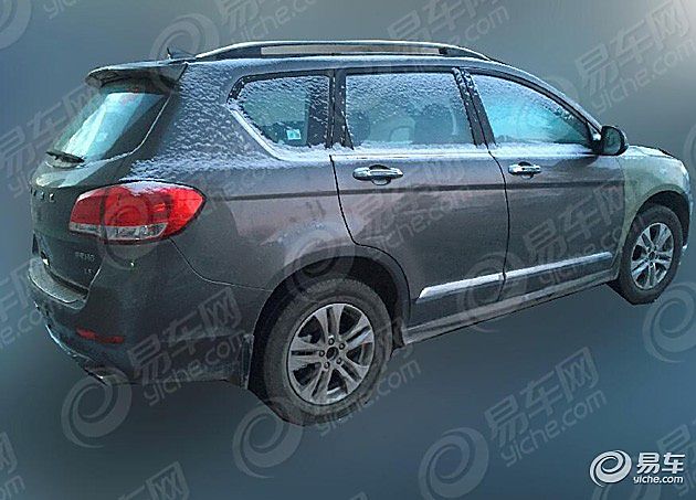 哈弗新款H6谍照