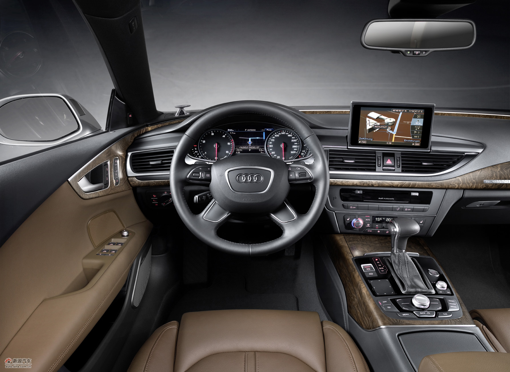 奥迪a7内饰_奥迪a7官方图图片604003_汽车图库_新浪汽车_新浪网