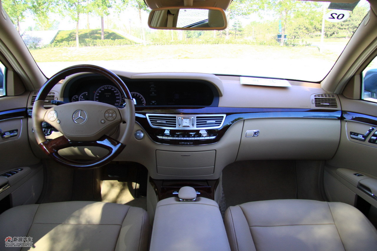 2009款奔驰s400l hybrid 实拍
