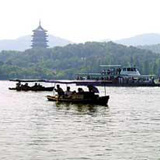 西湖：这一夜 醉在了平湖秋月(组图)