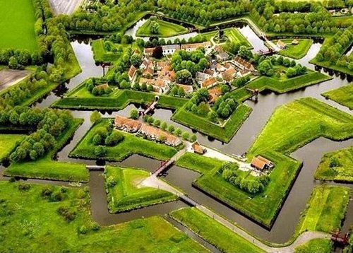 布尔坦赫城(Bourtange)，荷兰