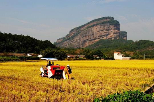 金秋丹霞(图：刘加青)