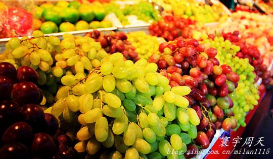 让人垂涎欲滴的葡萄(图：寰宇周天)