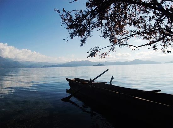 美丽泸沽湖(图片来源：浅宝)