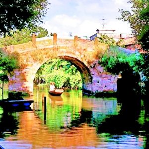 逢简随处可见小桥流水人家。(资料图片)