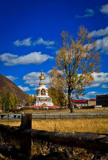 新都桥(蔡彤摄)