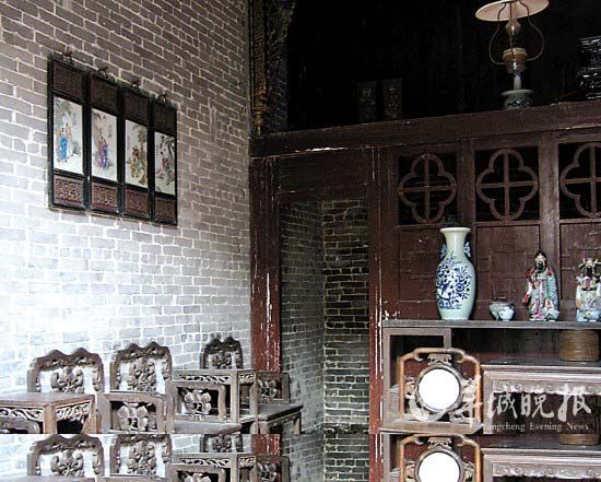 梁启超故居客厅(新会旅游局提供)