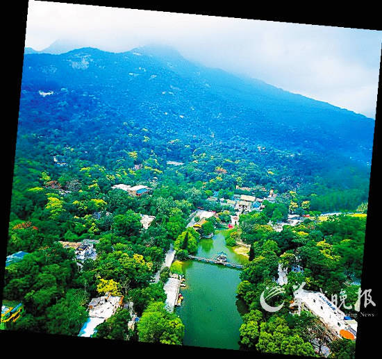 罗浮山(全景图) 惠州旅游局供图