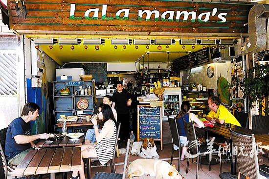 南丫岛上的小食店 (蔡於静/CFP)