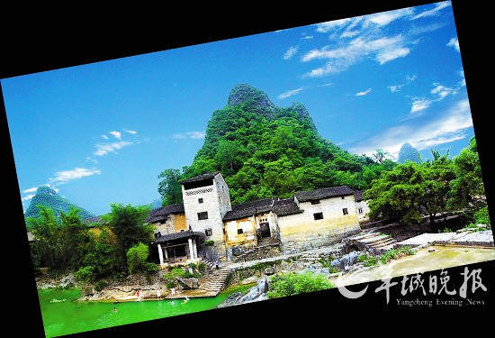 黄姚古镇，宁静慵散(景区供图)