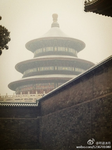 天坛初雪(图片：)