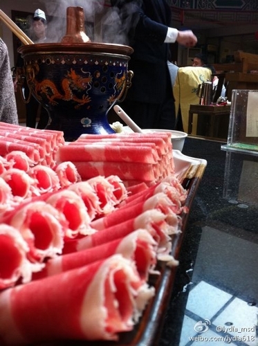 南门涮肉(图片：新浪微博 )