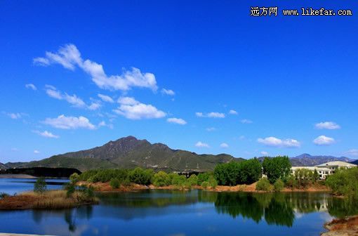 美丽的雁栖湖(摄：黑色祈祷)