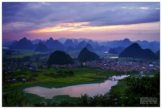 山水普者黑(图：POCO网落寞小生拍摄)