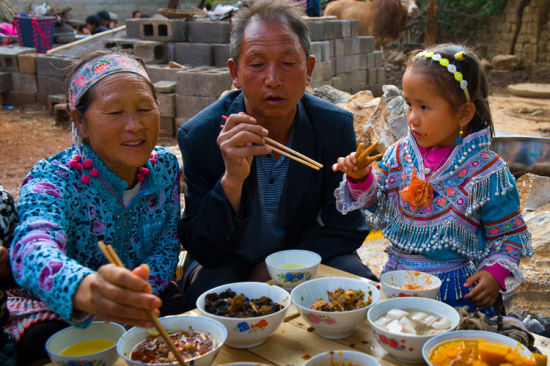 普者黑菜花箐喜事(图：POCO网清明谷雨拍摄)